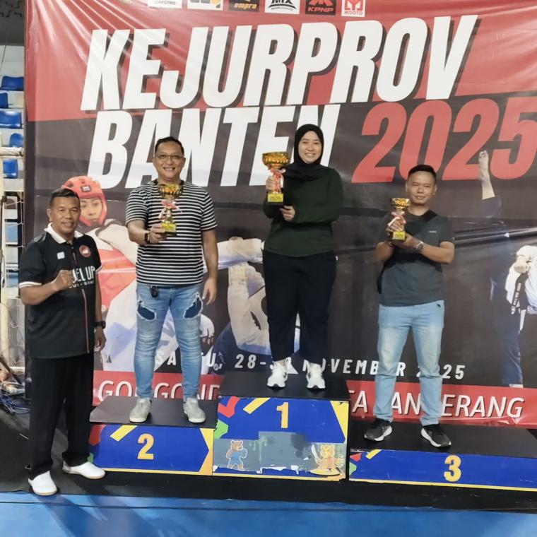 7 Atlet Tae Kwon Do Bawa Kota Serang Jadi Runner Up Kejurprov Banten